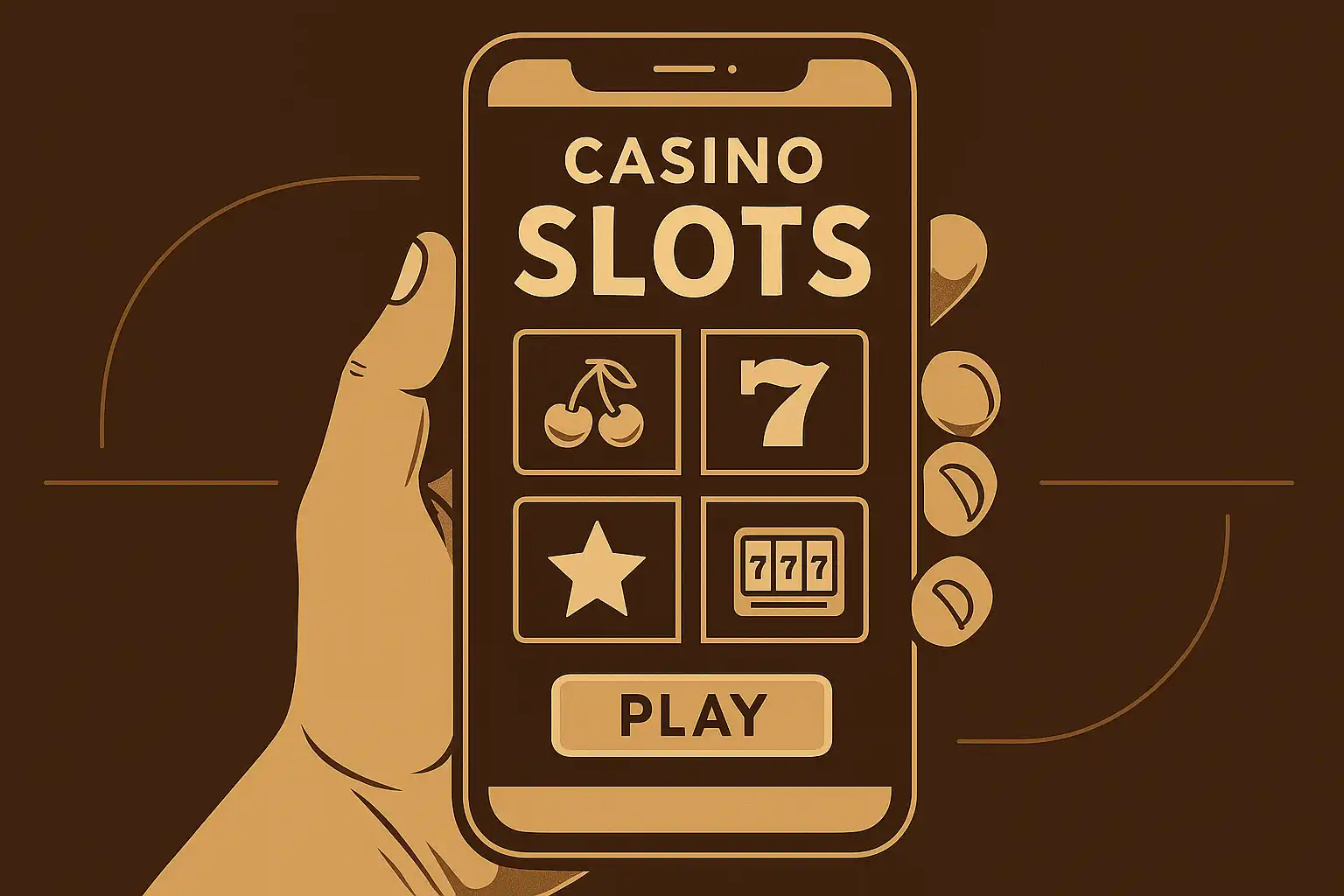 Smartphone screen showing the TiffanyLuck casino slots lobby